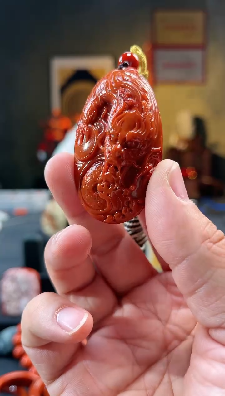 【闪购商品】南红玛瑙颈饰未镶嵌吊坠