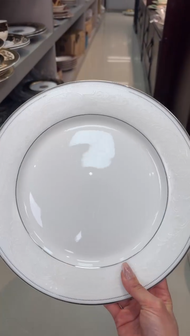 【闪购商品】瓷片11英寸平盘2个福利款