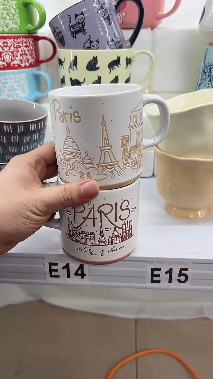 【闪购商品】杯默认微瑕 高温陶瓷杯