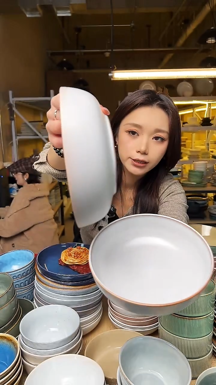 瓷97 外贸尾货窑变釉下彩默认微瑕