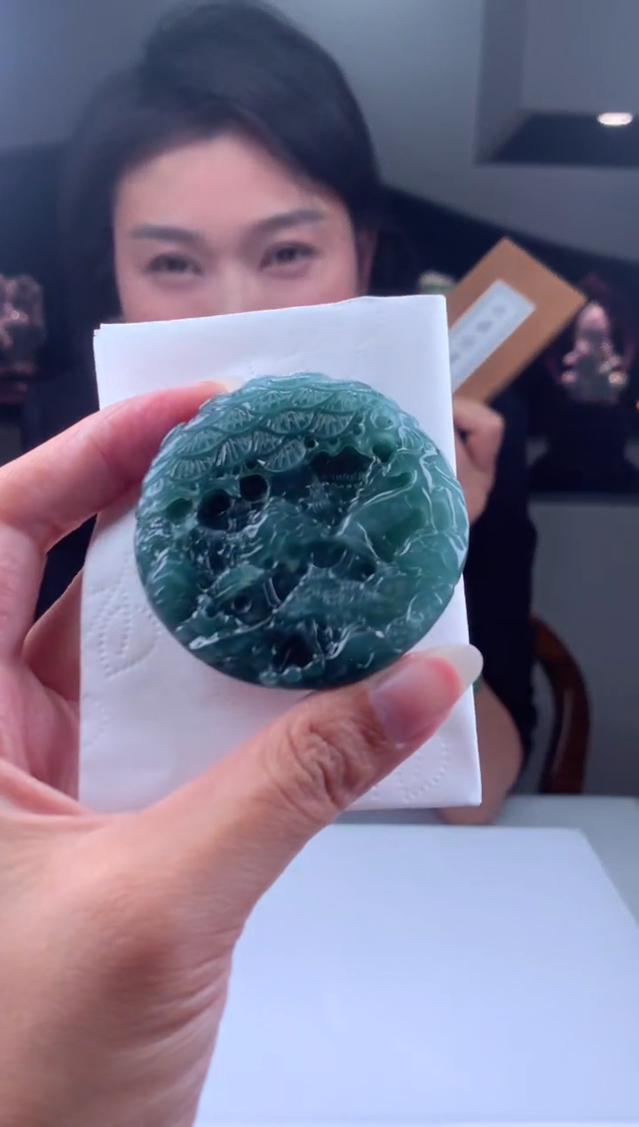 【闪购商品】定制翡翠未镶嵌 挂件发货（拍一发一）
