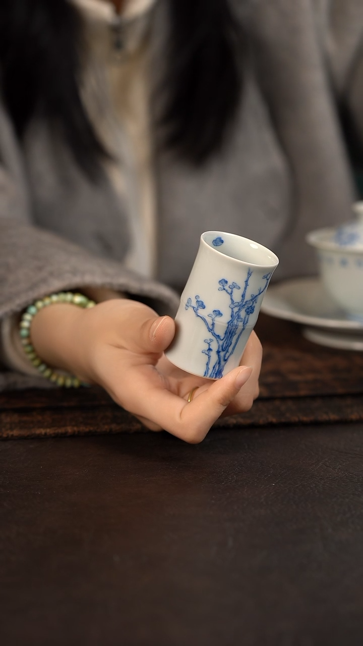 【闪购商品】杯聚澜堂梅花闻香杯