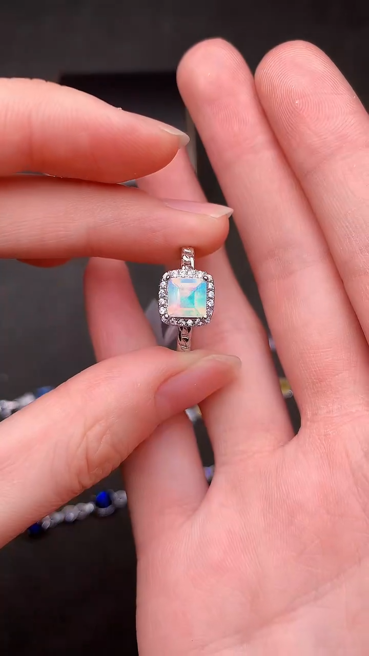 【闪购商品】欧泊戒指合金.........