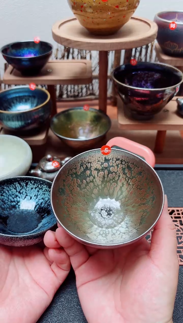 茶盏遗***打5号建盏工匠茶器
