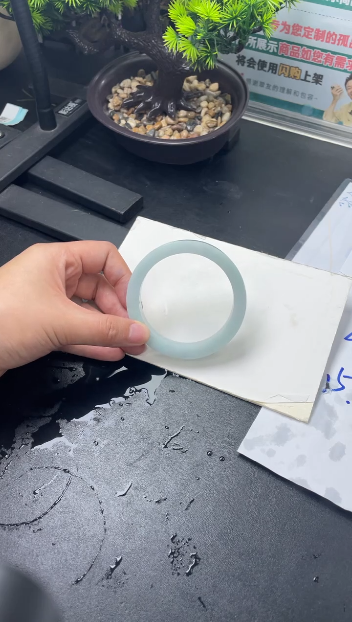 【闪购商品】定制翡翠手镯未镶嵌定制手镯XCZB1/DZS