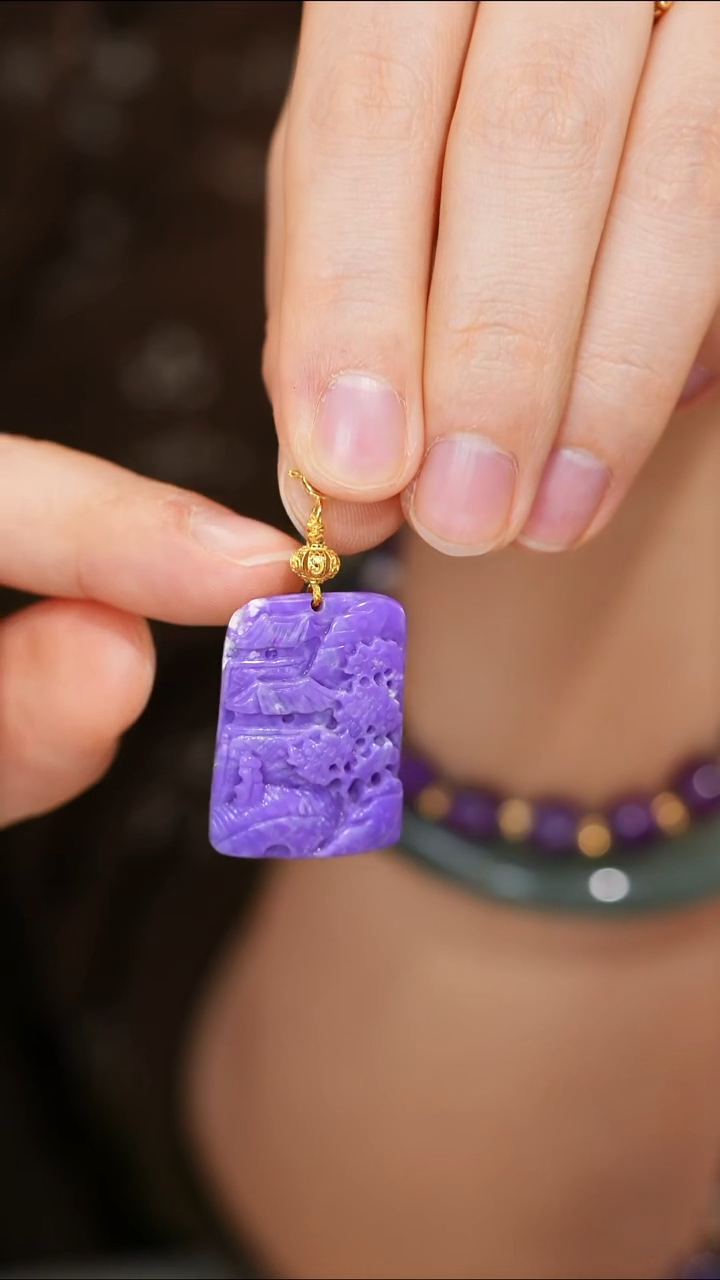 苏纪石（舒俱来）未镶嵌颈饰AZB7498