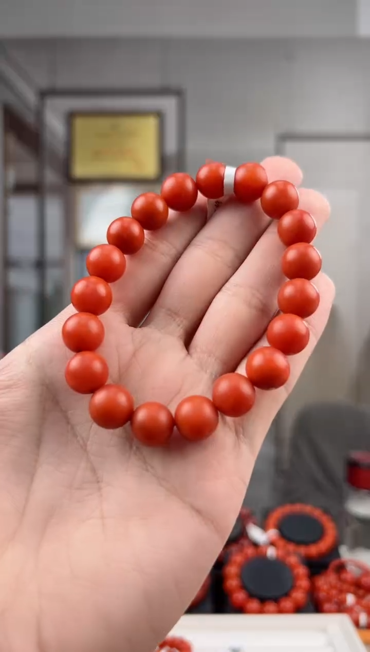 【闪购商品】南红玛瑙单圈未镶嵌@t07362@11MM