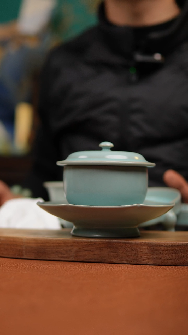 【闪购商品】瓷片原产地原矿仿古盏微瑕