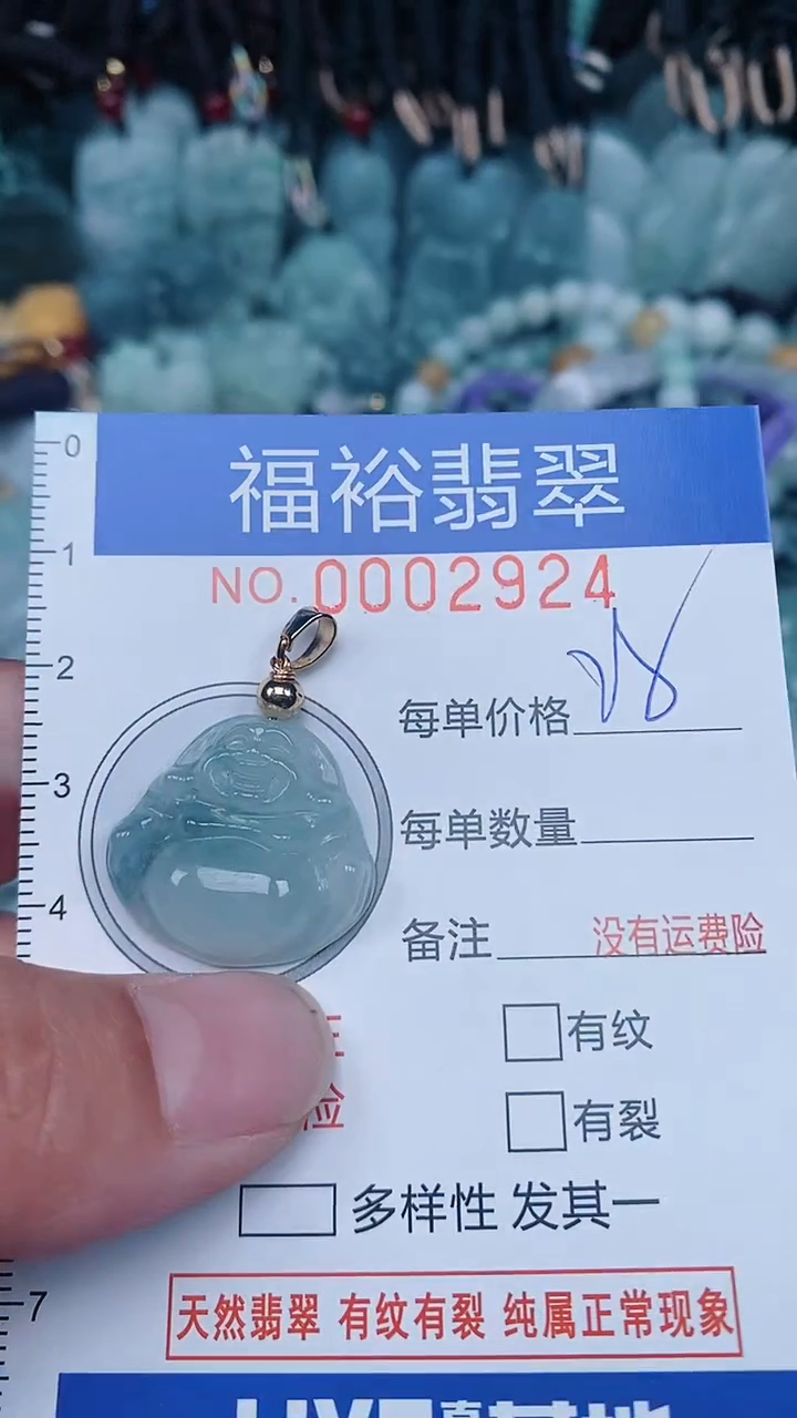 【闪购商品】翡翠颈饰未镶嵌...0002924