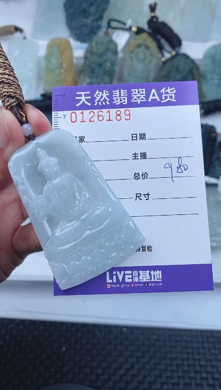 【闪购商品】翡翠颈饰未镶嵌        189