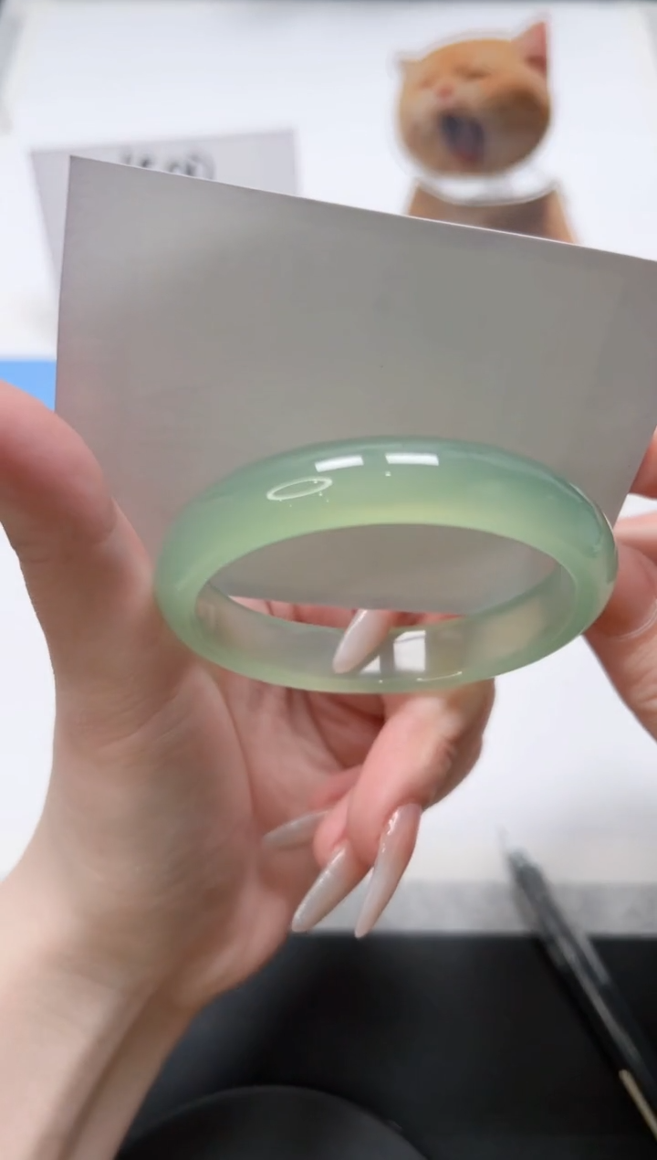 【闪购商品】石英质玉手镯未镶嵌110/晴水53.7