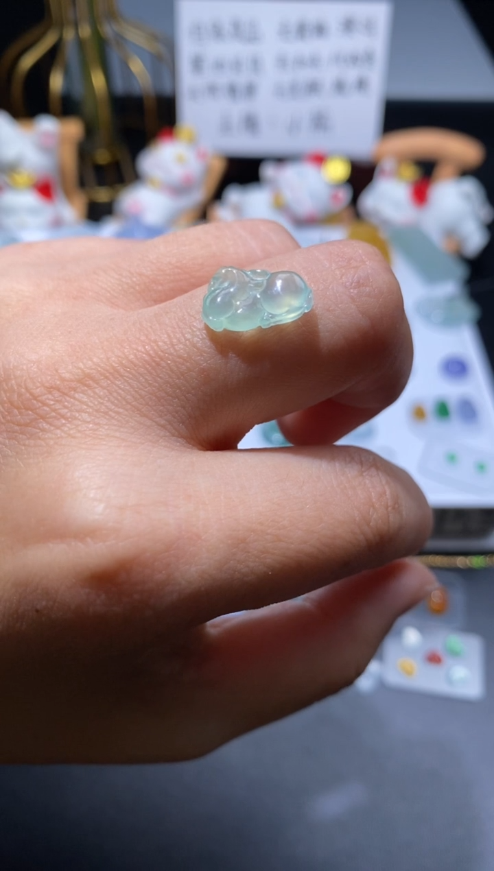 未镶嵌定制翡翠唐马