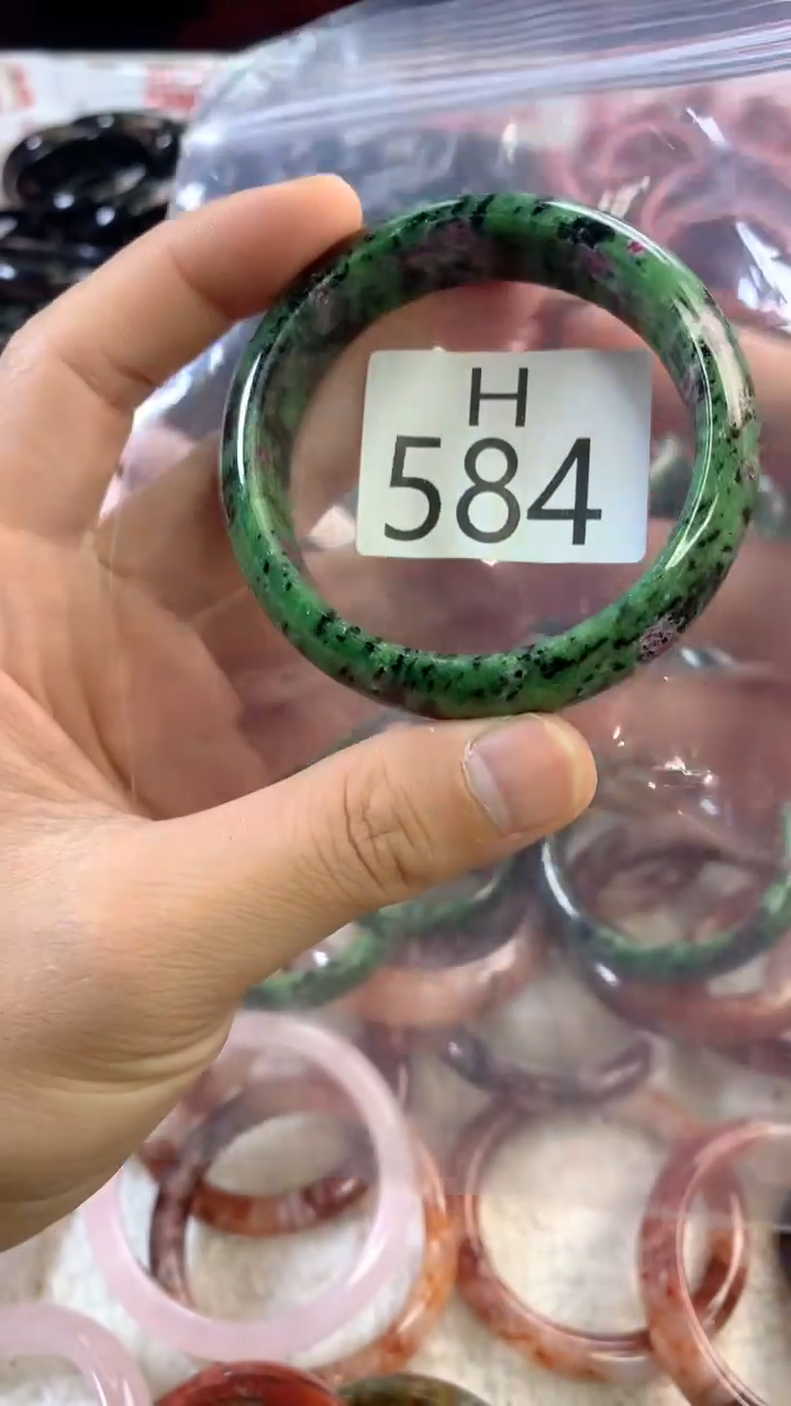 水晶手镯H未镶嵌水晶584-54