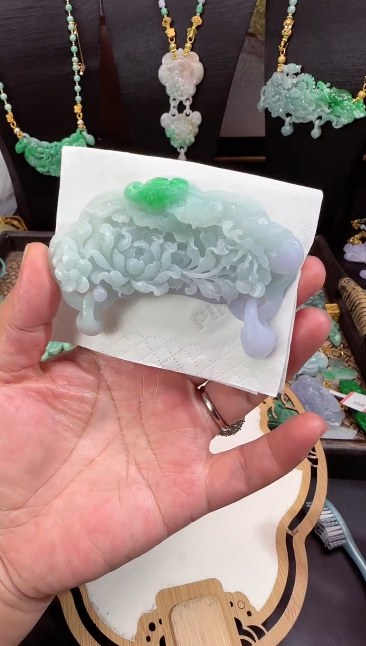 【闪购商品】定制翡翠未镶嵌拍照