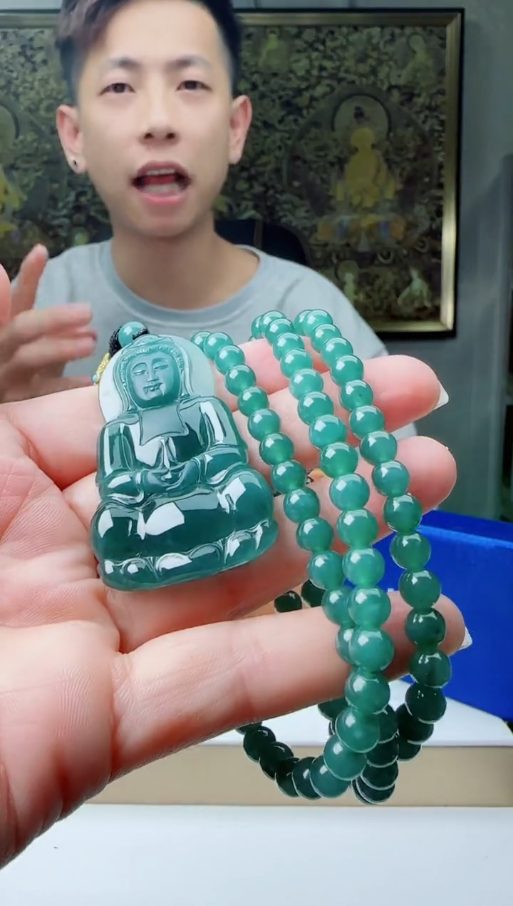 【闪购商品】翡翠颈饰未镶嵌多样性随机发其一