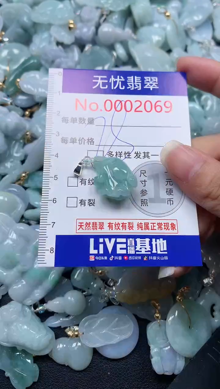 颈饰未镶嵌翡翠2069