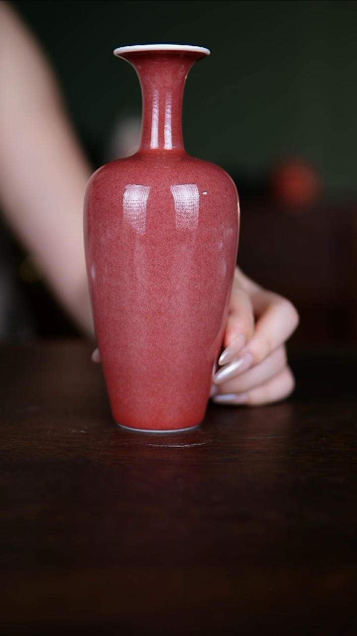 其他景德镇纯手工陶瓷豇豆红