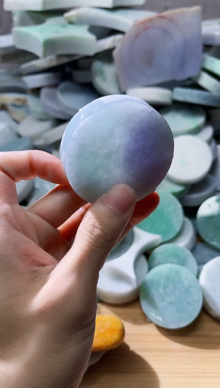 裸石翡翠翡翠a货正品玉石古陈380