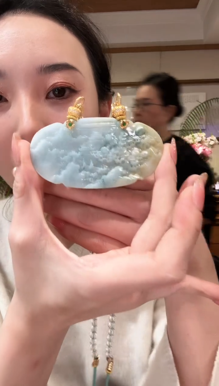 【闪购商品】翡翠颈饰未镶嵌国风