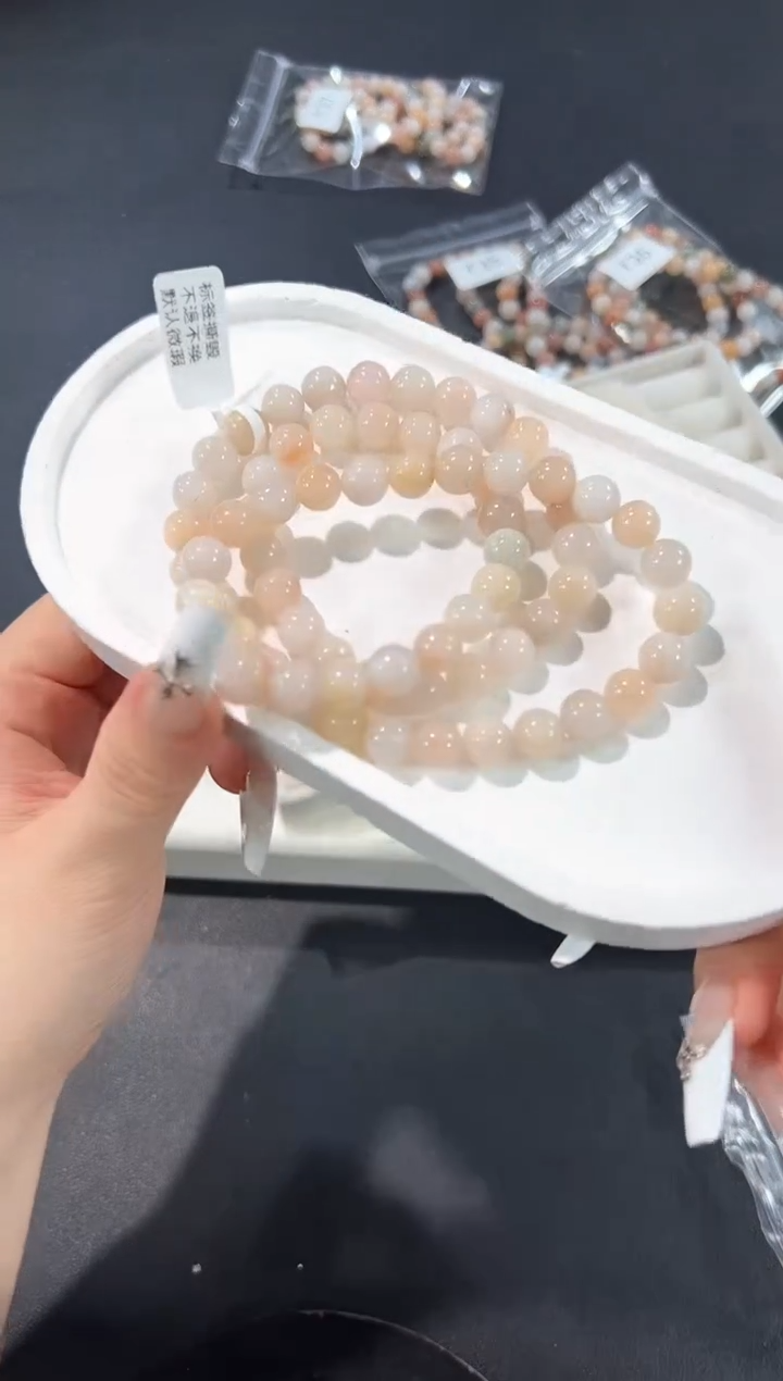 未镶嵌手串水晶38f多样性发其一【1条】默认微瑕