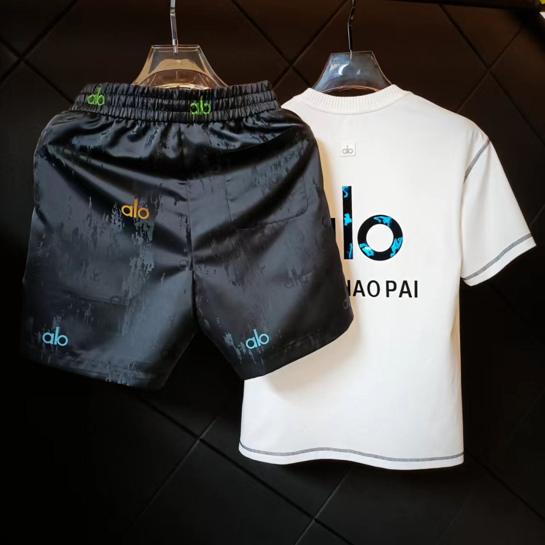 【cici】2025夏季时尚高奢新款男女同款套装 25ss037