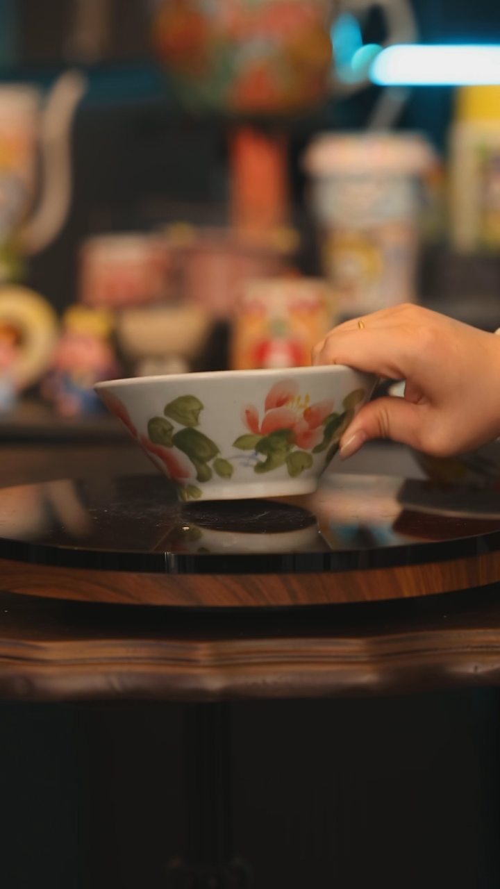 【闪购商品】摆件景德镇釉下彩绘设计师款陶瓷