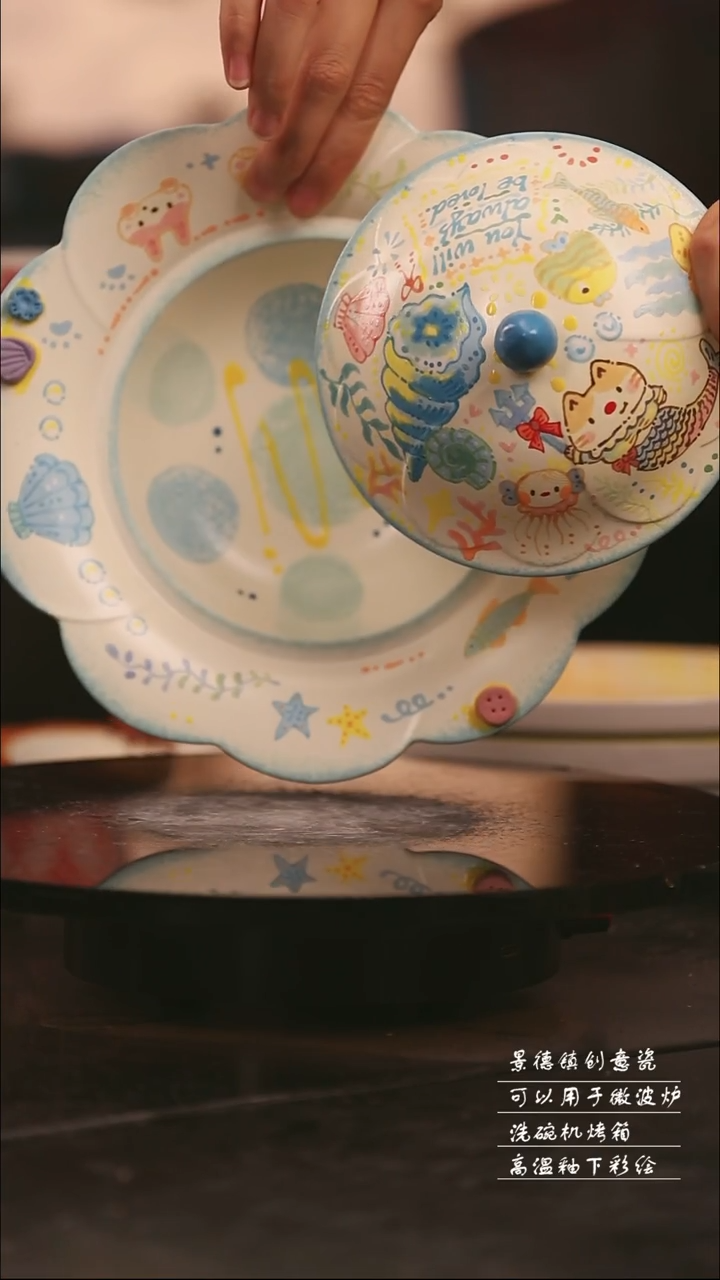 陶瓷景德镇可爱设计师款陶瓷 