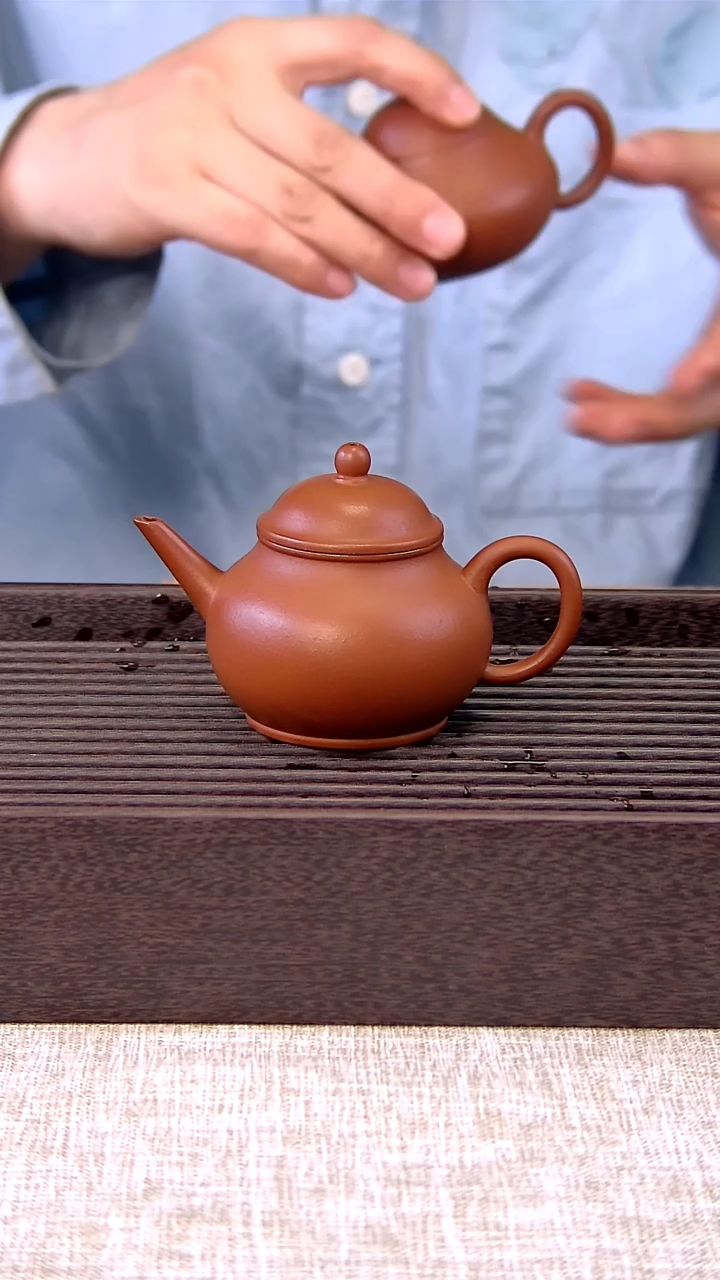 茶壶紫砂三章小芭乐壶97CC