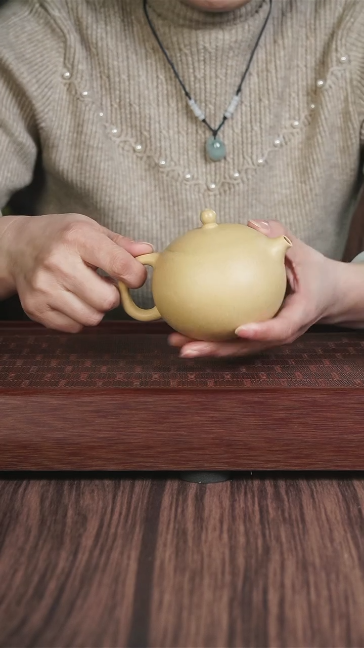 【闪购商品】紫砂茶壶本绿 西施 大