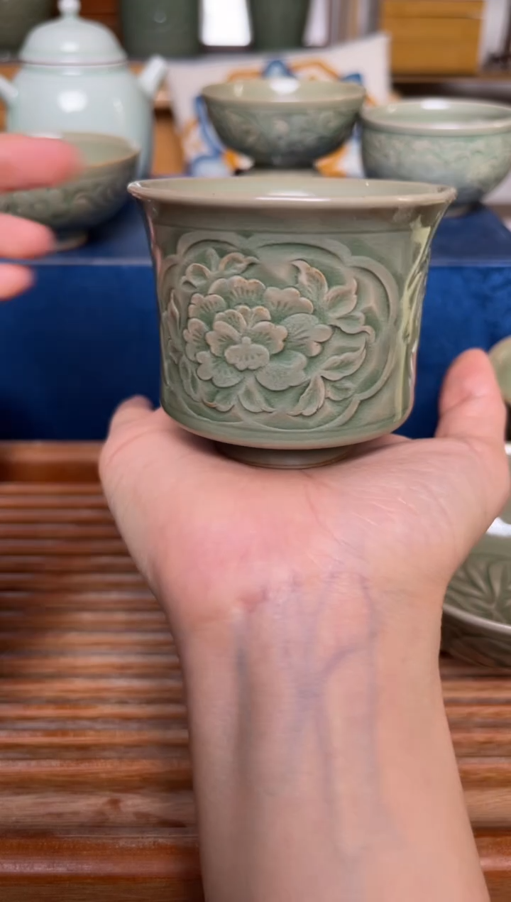 【闪购商品】其他328王晓娜 纯手工秘色闻香杯