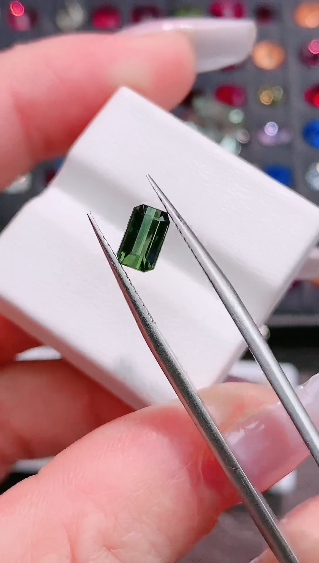 未镶嵌珠宝半成品碧玺0.92ct