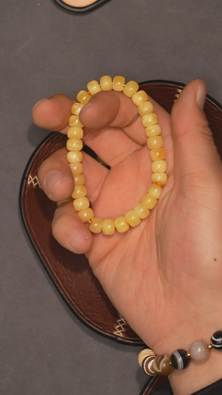 【闪购商品】蜜蜡套链未镶嵌多样性发其一，DIY一193