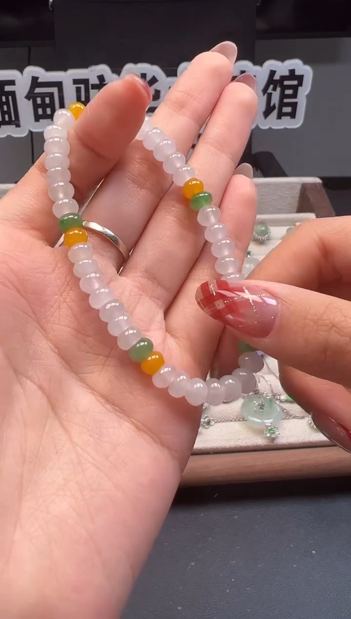 未镶嵌手串翡翠缅甸珠宝严选