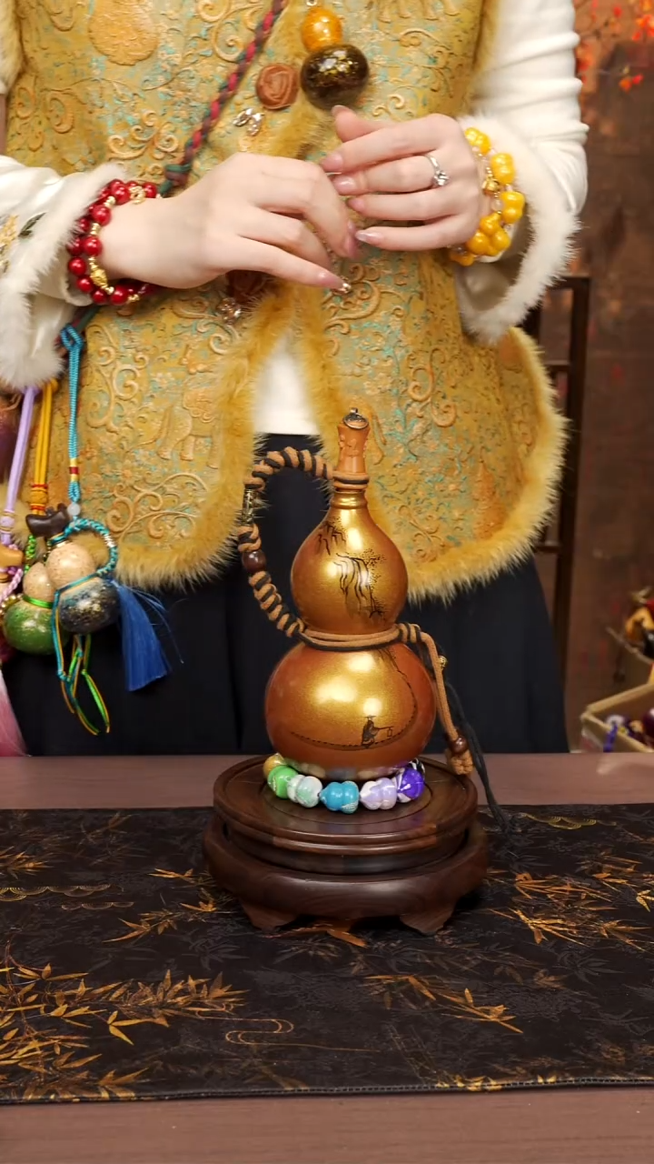 620-高端工艺大漆酒葫芦--199