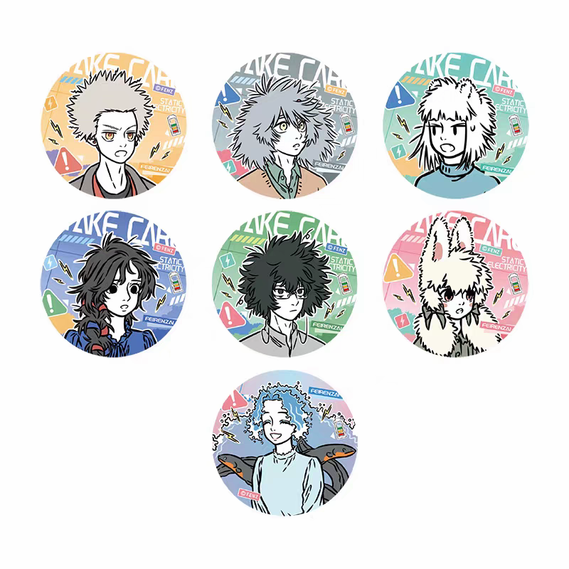 【代拆】非人哉静电系列吧唧盲盒