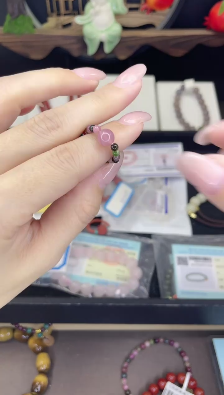 【闪购商品】碧玺戒指银S925镶嵌戒指