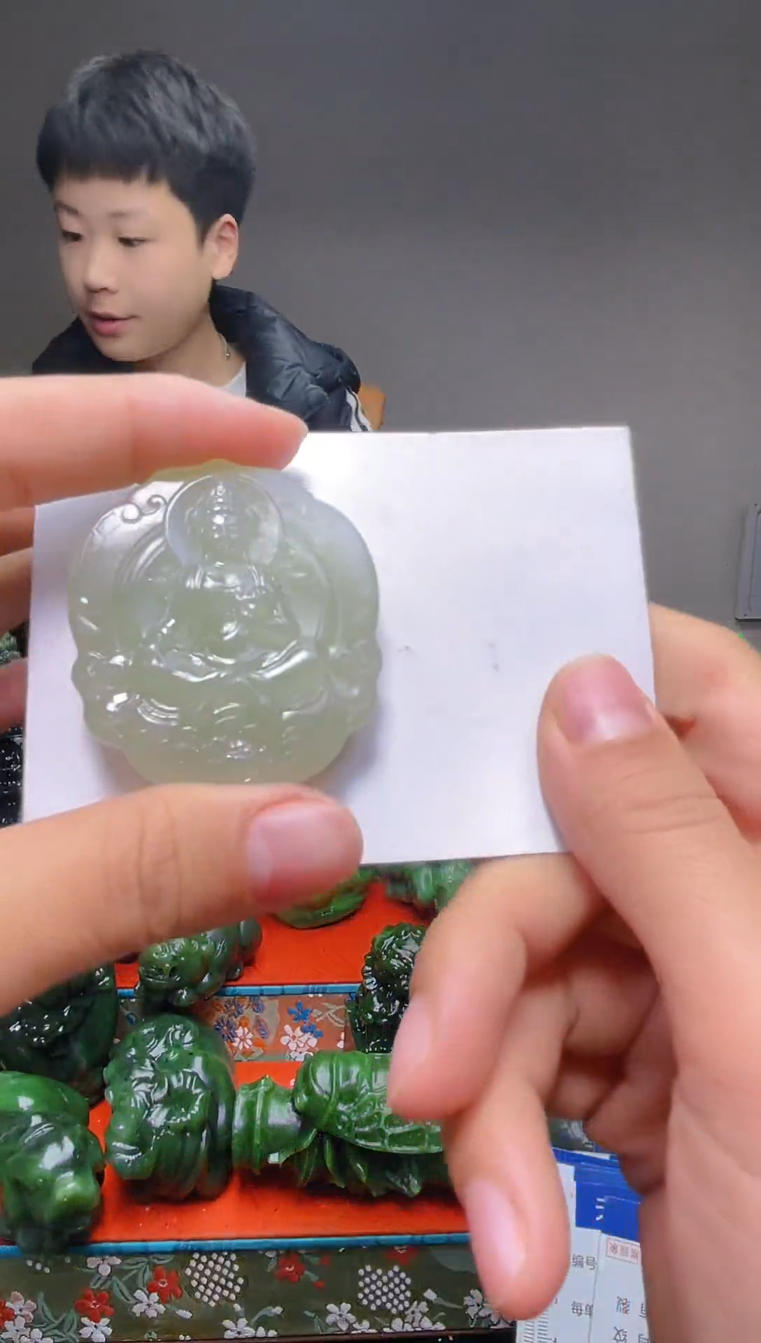 颈饰未镶嵌和田玉455