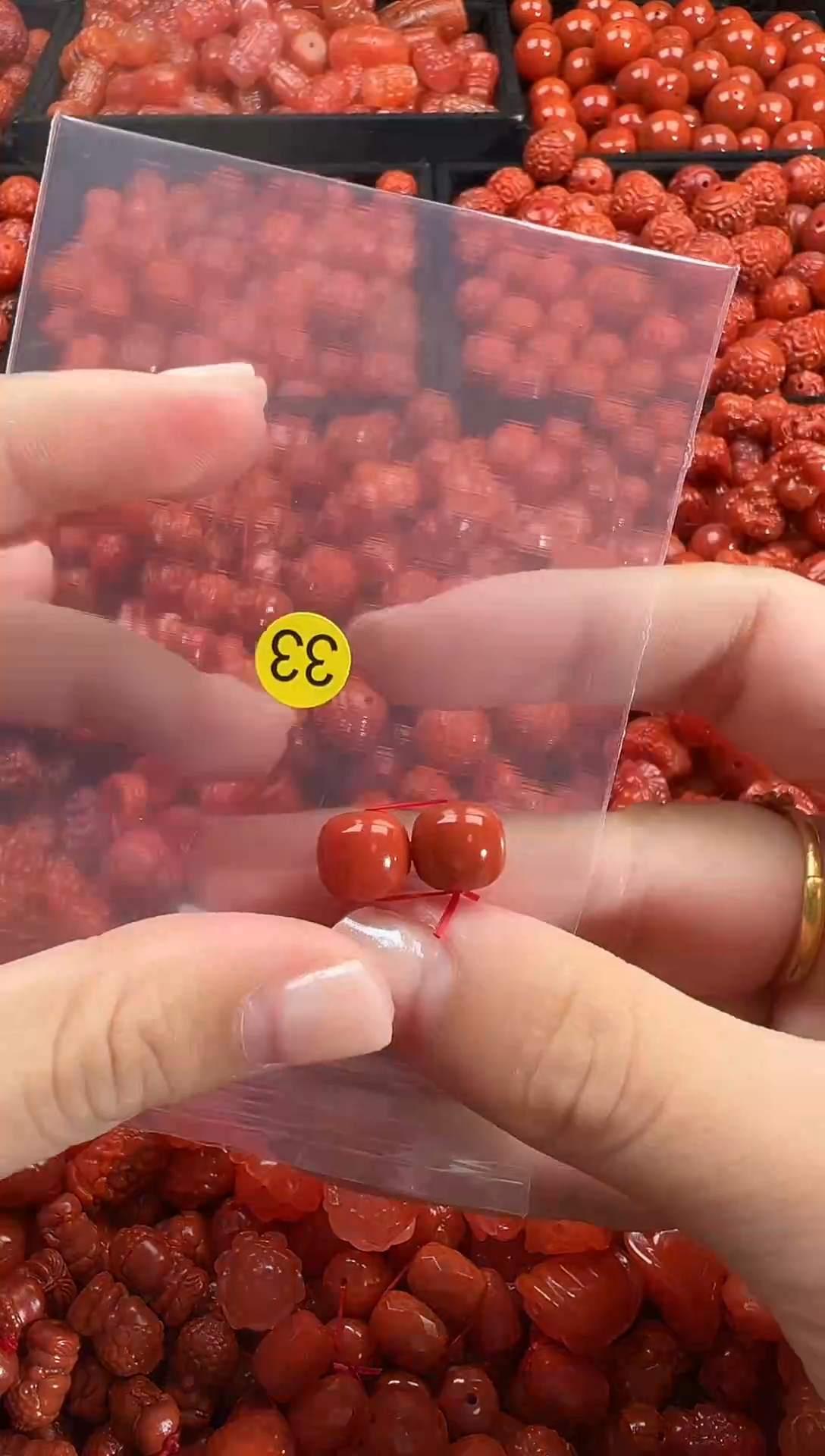 颈饰未镶嵌南红玛瑙1