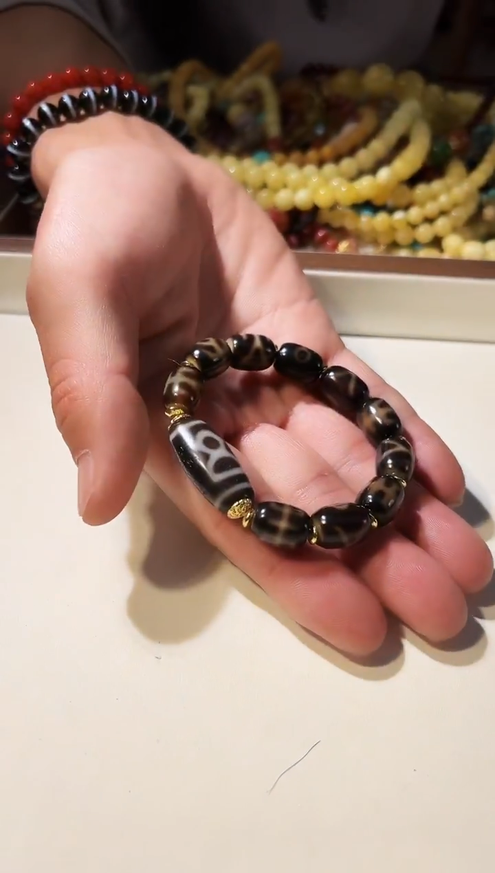 未镶嵌手串玛瑙/玉髓官帽贵人手串