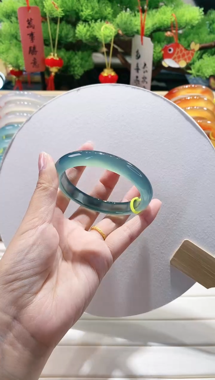 【闪购商品】玛瑙/玉髓手镯未镶嵌95-60.8