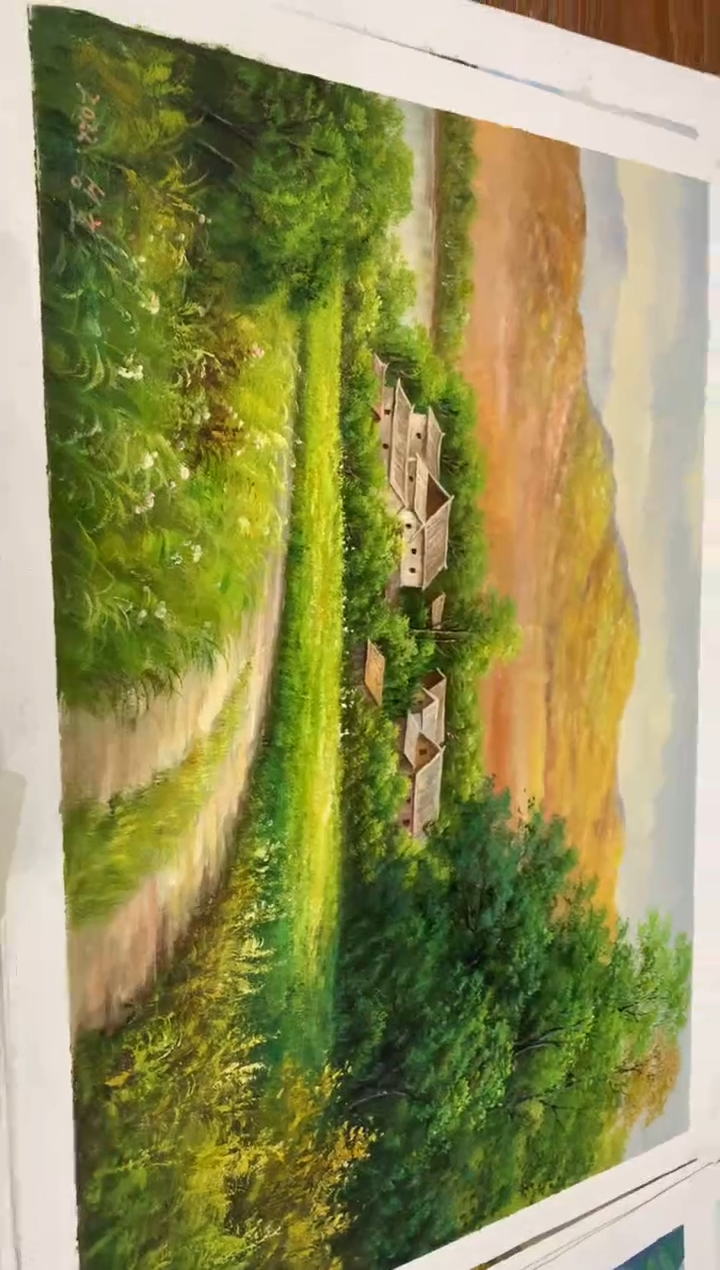 油画纯手绘油画 画芯 60*90cm