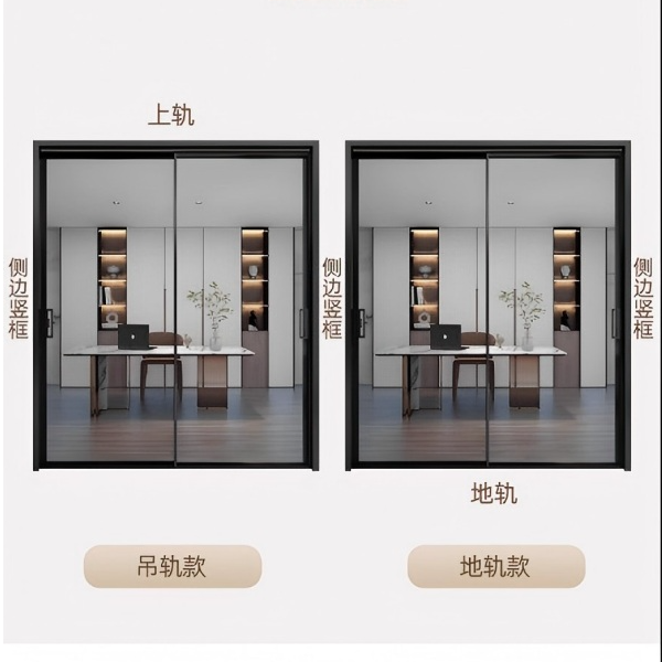 【合金门安装包】推拉门厕所玻璃门测量安装专用链接