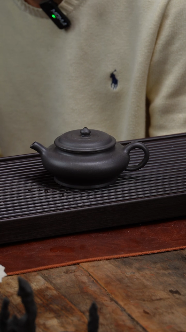 【闪购商品】紫砂茶壶大彬虚扁壶