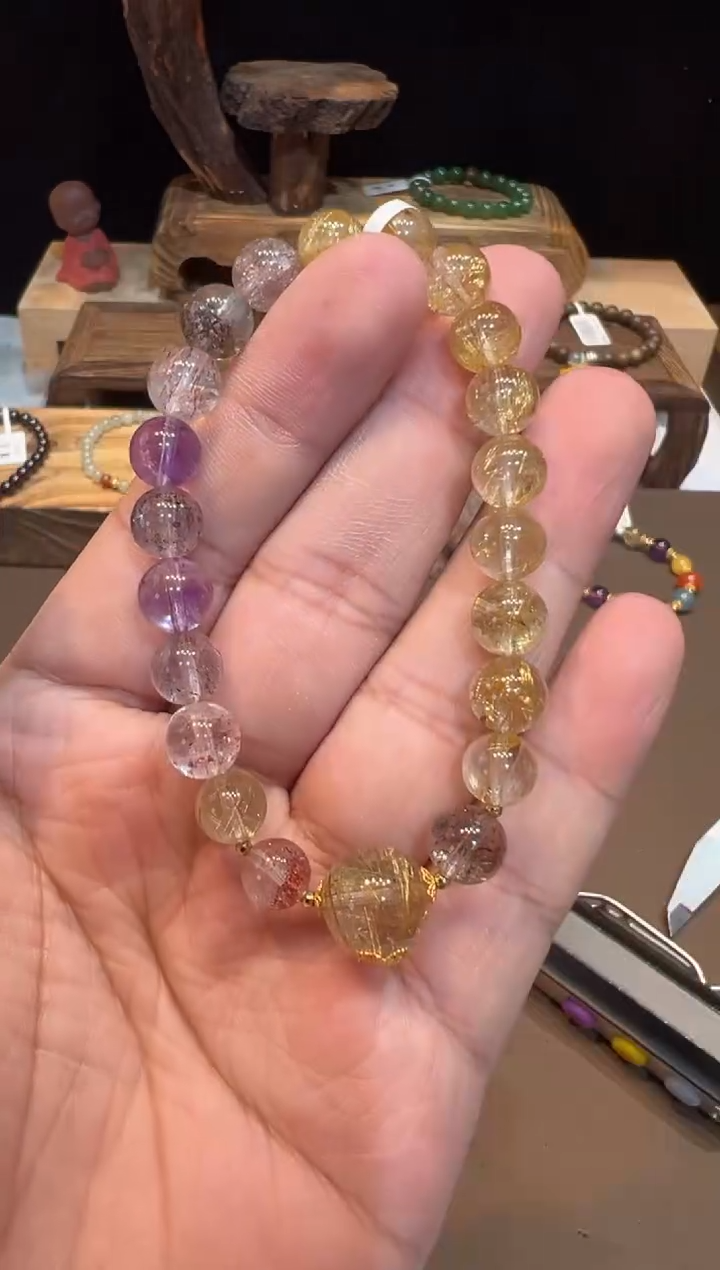 【闪购商品】水晶手链未镶嵌手饰@@E6290