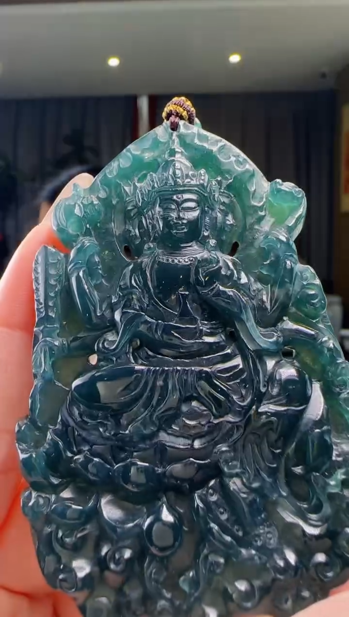 【闪购商品】翡翠颈饰未镶嵌YJ@@960Q3J15475