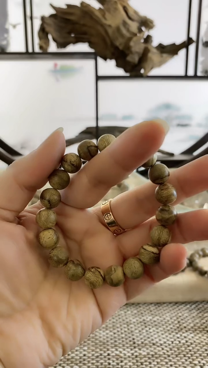 【闪购商品】沉香手串达拉干虎斑老料11MM手串