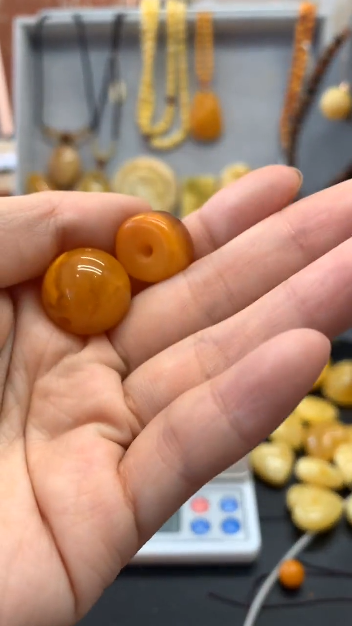 【闪购商品】琥珀珠宝奇石未镶嵌742一单瑕疵