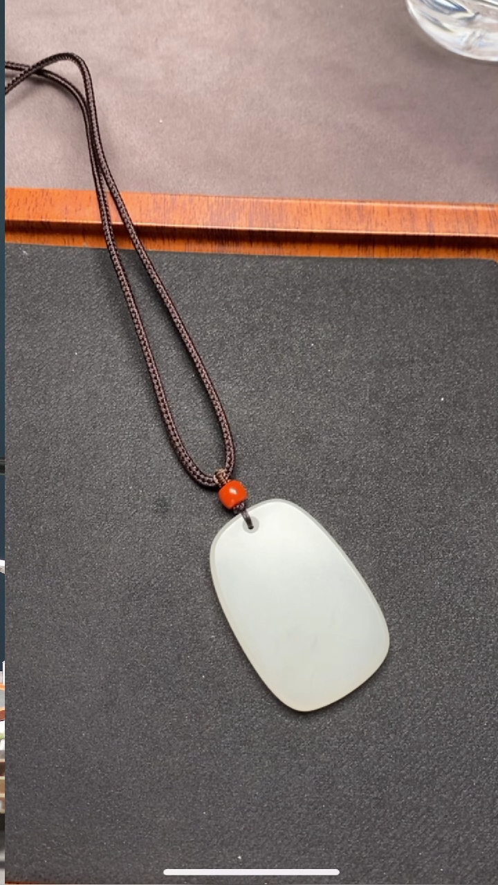 【闪购商品】和田玉无事牌未镶嵌BYH0113-19