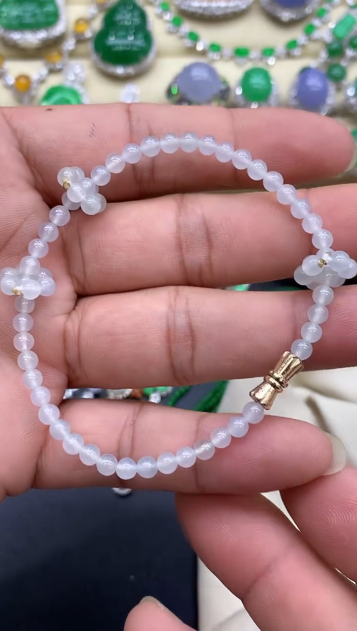 未镶嵌手串翡翠152-中国好珍宝