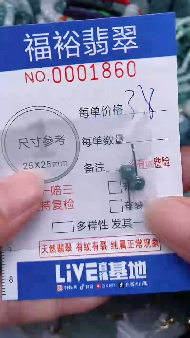 翡翠未镶嵌颈饰...0001860